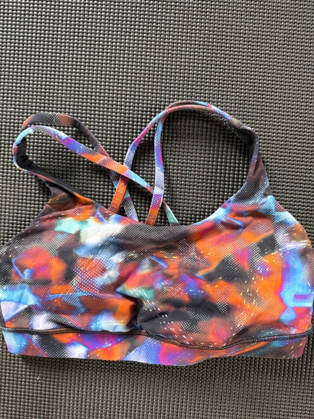 Lululemon cosmic print energy bra